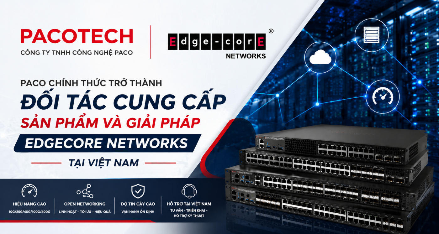Phân phối Edgecore Networks